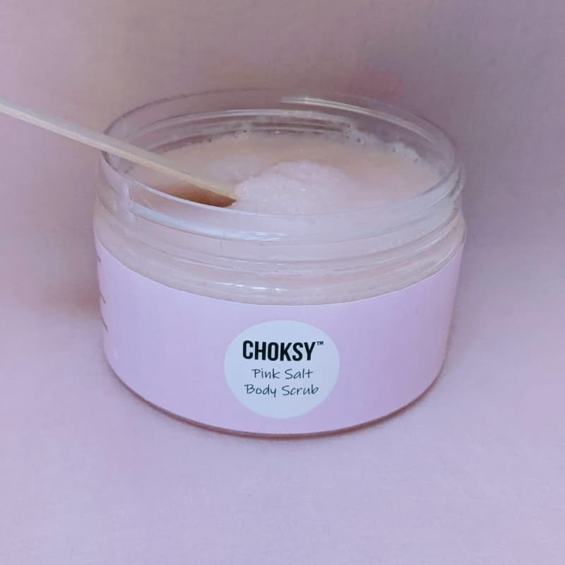 Pink Salt Body Scrub