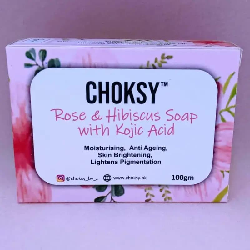 Rose & Hibiscus Soap with Kojic Acid